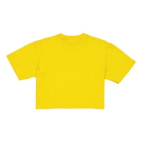 T-shirt New Era jaune Chicago Sky pour femme, édition limitée WNBA Draft 2026.