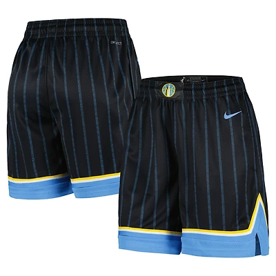 Women's Nike Black Chicago Sky On-Court Victory Performance Shorts