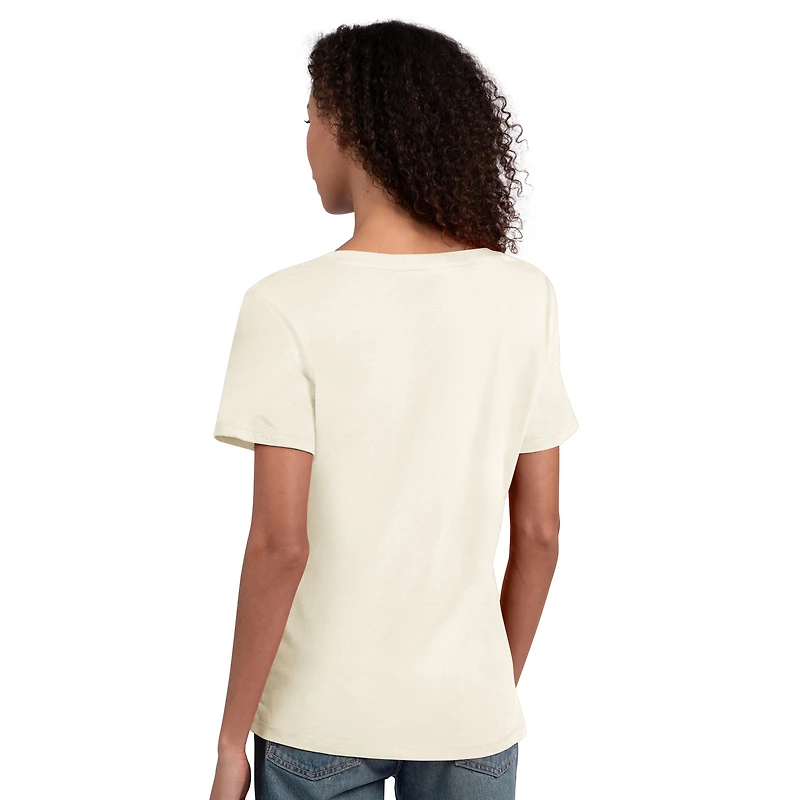 T-shirt d'avoine Starter pour femmes Chicago Sky Endzone