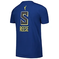 T-shirt Nike Angel Reese bleu Chicago Sky Draft Rebel Edition avec nom et numéro pour jeune