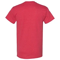 Men's NASCAR Heather Red 2025 Chicago Street Race Retro Event Logo T-Shirt
