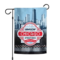 WinCraft Chicagoland Speedway Drapeau de jardin double face 12,5" x 18"