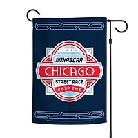 WinCraft Chicagoland Speedway Drapeau de jardin double face 12,5" x 18"