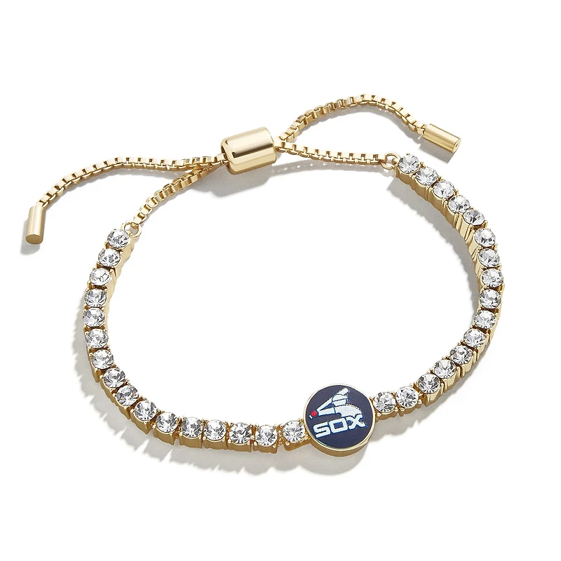 BaubleBar Chicago White Sox Bracelet de tennis à nouer