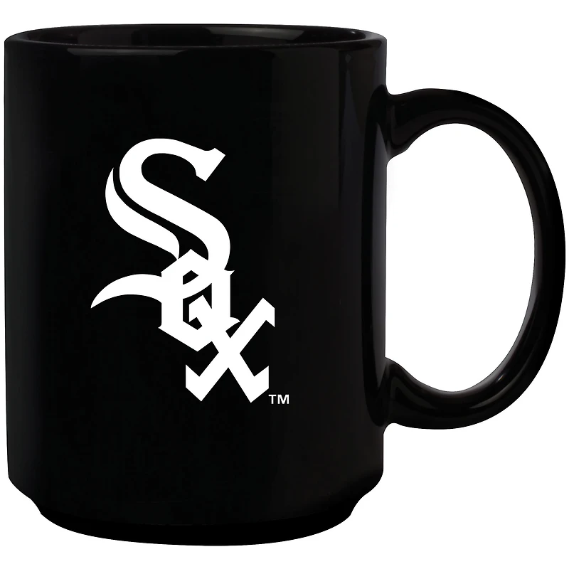 Black Chicago White Sox 15oz. Primary Logo Mug