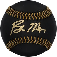 Braden Montgomery Chicago White Sox Autographed Black Leather Baseball