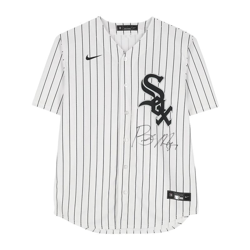 Braden Montgomery Chicago White Sox Autographed White Nike Replica Jersey