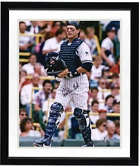 Carlton Fisk Chicago White Sox Autographed 16'' x 20'' Catchers Gear Photograph
