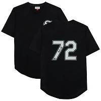 Carlton Fisk Chicago White Sox Autographed Mitchell & Ness Authentic Batting Practice Jersey