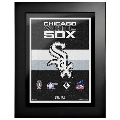 Chicago White Sox - 12'' x 16'' Heritage Tradition Framed Artwork