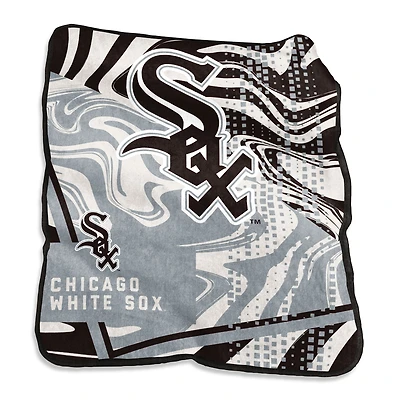 Jeté Raschel tourbillonnant des White Sox de Chicago, 50 po x 60 po