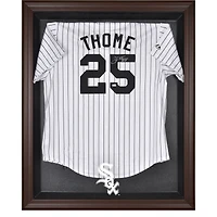 Chicago White Sox Brown Framed Logo Jersey Display Case