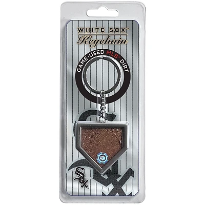 Chicago White Sox Dirt Key Chain - Filled with Game-Used Dirt from a Home Game
