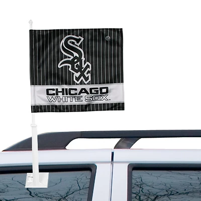 Drapeau de voiture double face des White Sox de Chicago