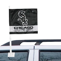 Drapeau de voiture double face des White Sox de Chicago