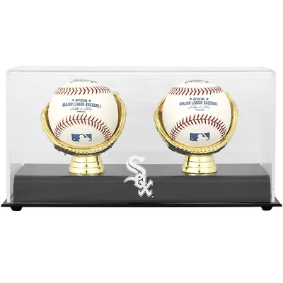 Chicago White Sox Gold Glove Double Baseball Logo Display Case