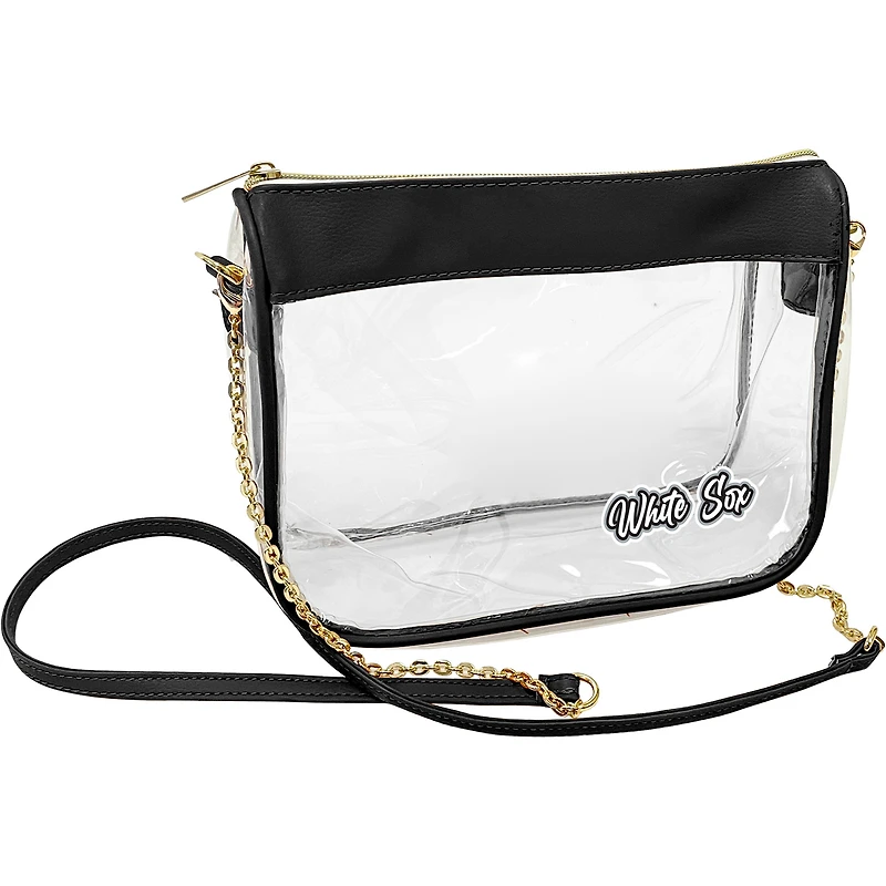 Sac à bandoulière transparent Chicago White Sox Hype Stadium