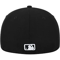 Chicago White Sox New Era B-Dub 59FIFTY Fitted Hat - Black