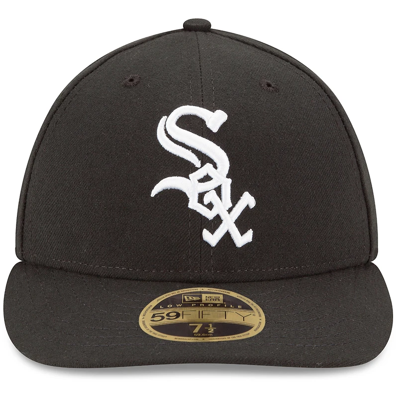 Chicago White Sox New Era Game Authentic Collection On-Field Low Profile 59FIFTY - Chapeau ajusté Noir