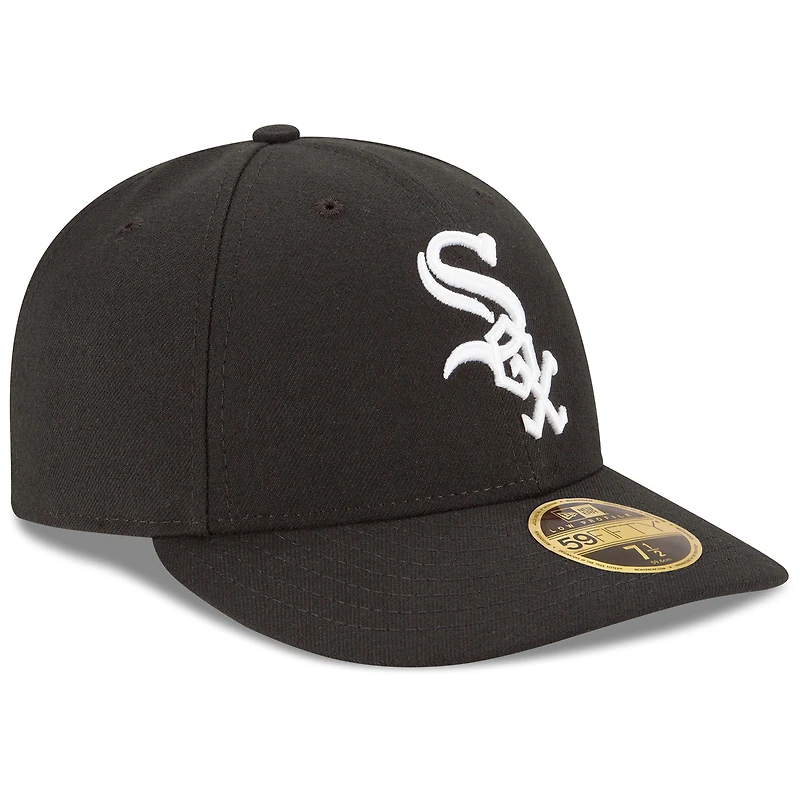Chicago White Sox New Era Game Authentic Collection On-Field Low Profile 59FIFTY - Chapeau ajusté Noir