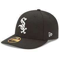 Chicago White Sox New Era Game Authentic Collection On-Field Low Profile 59FIFTY - Chapeau ajusté Noir