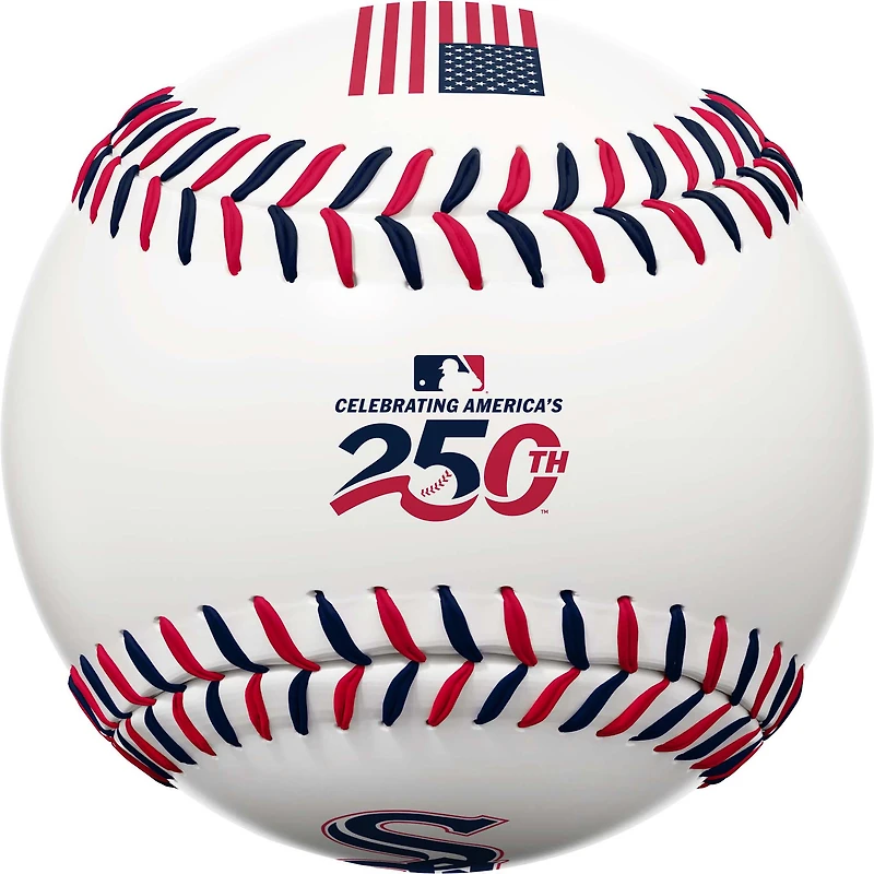 Chicago White Sox Rawlings Celebrating America's 250th Dual-Stitch Baseball