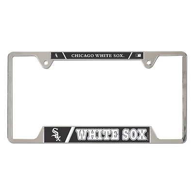 Cadre de plaque d'immatriculation en métal WinCraft des White Sox de Chicago