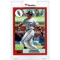 Frank Thomas Chicago White Sox 2017 Topps Hobby Continuity Program '87 Topps Design #87-FT #15/20 Card