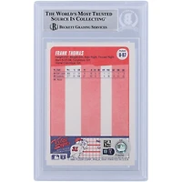 Frank Thomas Chicago White Sox Autographié 1990 Fleer Mise à jour #U-87 Beckett Fanatics A Vu Authentifié Carte Rookie