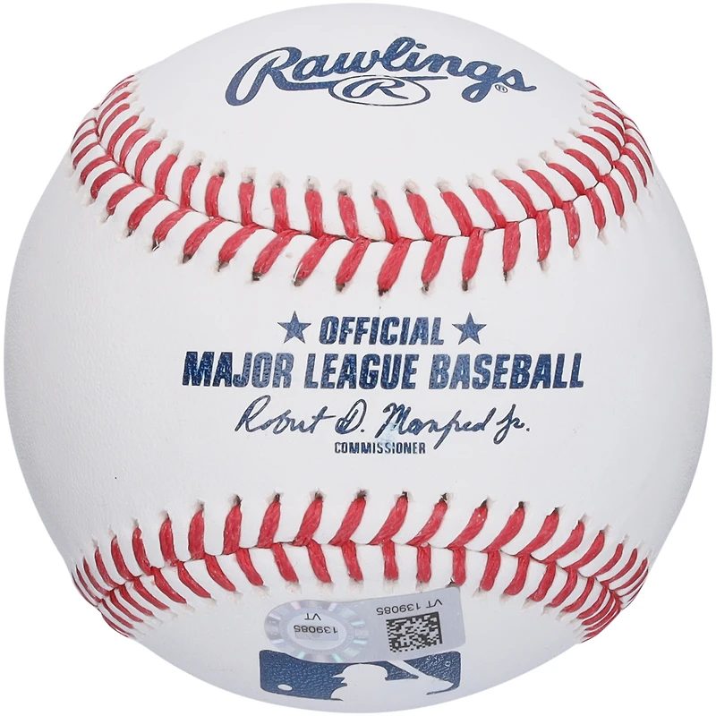 Baseball autographié par Frank Thomas des Chicago White Sox avec l'inscription « 93 & 94 AL MVP »