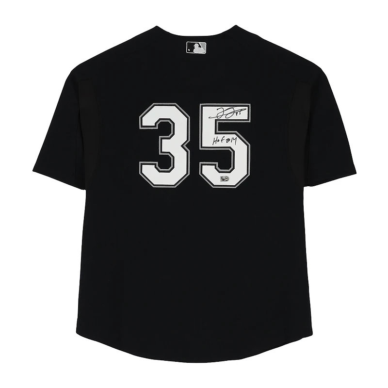 Frank Thomas Chicago White Sox Autographed Black Mitchell & Ness Batting Practice Jersey with "HOF 2014" Inscriptions
