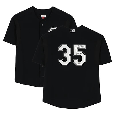 Frank Thomas Chicago White Sox Autographed Black Mitchell & Ness Batting Practice Jersey with "HOF 2014" Inscriptions