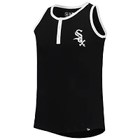 NWE WHTSOX NOIR Junior FILLES HENLEY TANK TANYTHGRL