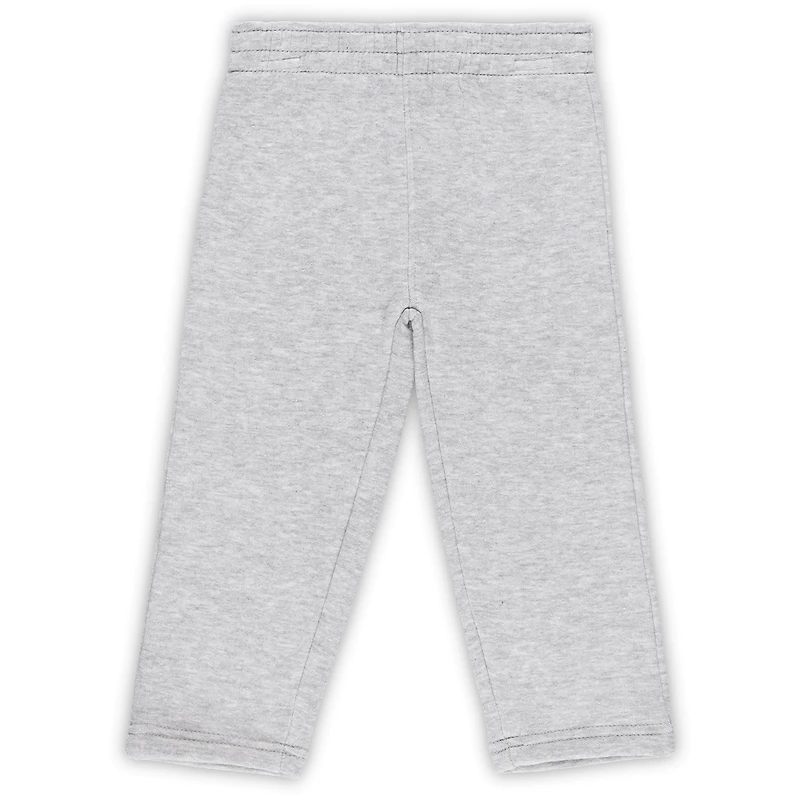 Infant Black/Heather Gray Chicago White Sox Play by Pullover Hoodie & Pants Set