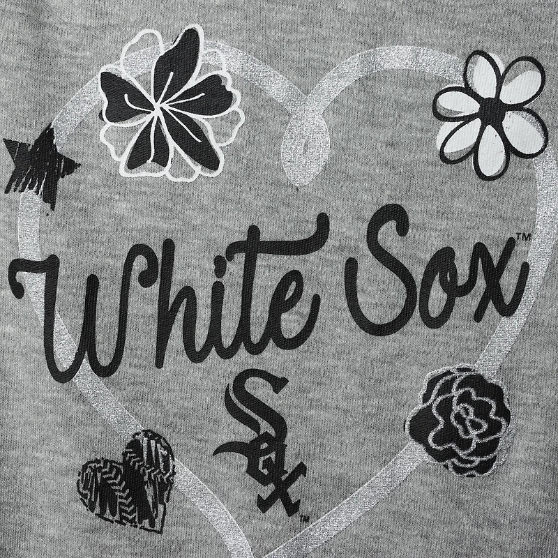 OST WHTSOX BLACK WHIT INFANT BATTER UP 3 PACK CREEPER KIDINFSET