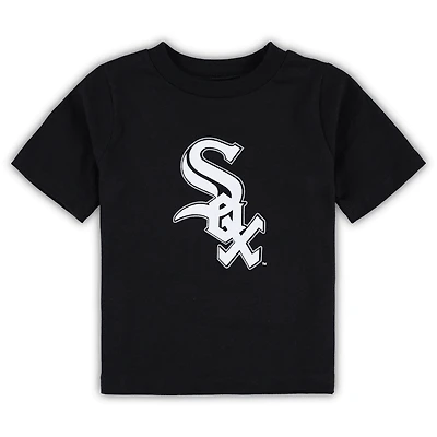 T-shirt à logo principal de l'équipe Chicago White Sox noir pour bébé