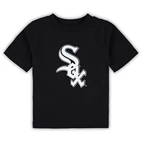 T-shirt à logo principal de l'équipe Chicago White Sox noir pour bébé