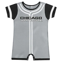 Infant Gray Chicago White Sox Fast Pitch Romper