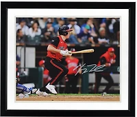 Photo de début en MLB autographiée de Kyle Teel, joueur des White Sox de Chicago (40,6 x 50,8 cm)