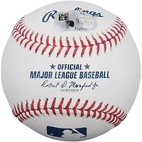 Balle de baseball autographiée par Kyle Teel des White Sox de Chicago avec inscription « Débuts en MLB le 6/6/25 »