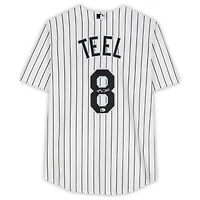Kyle Teel Chicago White Sox Autographed White Nike Replica Jersey