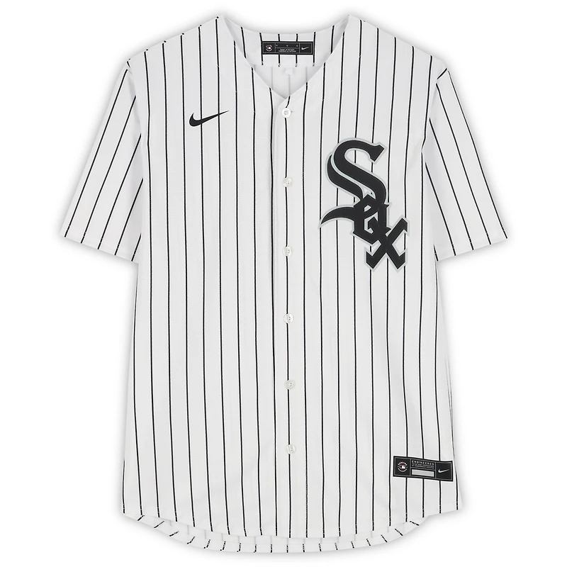 Kyle Teel Chicago White Sox Autographed White Nike Replica Jersey