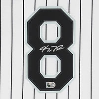 Kyle Teel Chicago White Sox Autographed White Nike Replica Jersey
