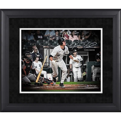 Photo encadrée avec la signature fac-similé de Kyle Teel, joueur des White Sox de Chicago (11 x 14 pouces).
