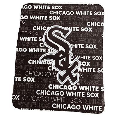 Couverture polaire classique Logo Brands Chicago White Sox 50" x 60"