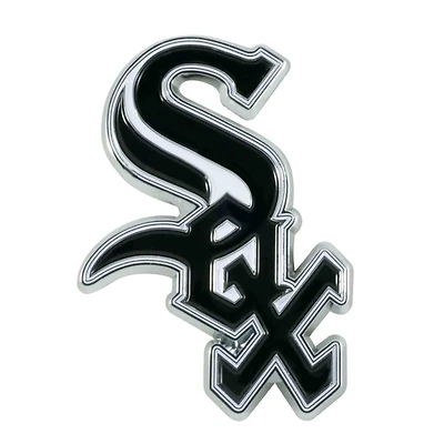 Logo Brands  Chicago White Sox Embossed Color Auto Emblem