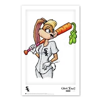 Lola Bunny Chicago White Sox 11" x 17" Looney Tunes Poster Print