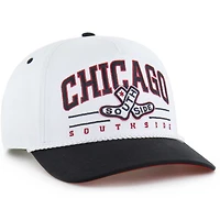 Casquette ajustable pour homme « 47 White Chicago White Sox City Connect Roscoe Rope Hitch »