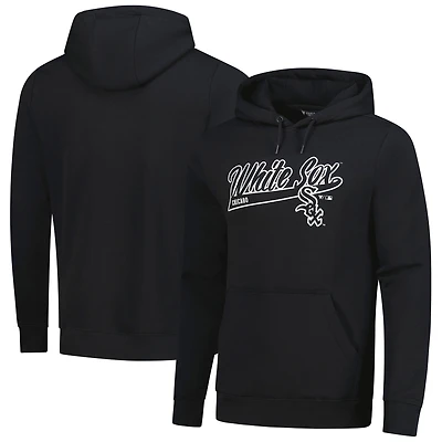 Sweat à capuche en polaire noir Podium Chicago White Sox pour homme Levelwear
