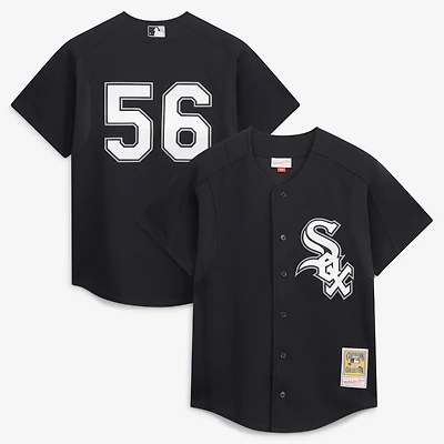 Men's Mitchell & Ness Mark Buehrle Black Chicago White Sox Authentic Batting Practice Jersey